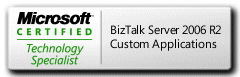 MCTS BizTalk Server 2006 R2 Custom Applications