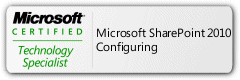 MCTS: SharePoint 2010 Configuration