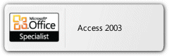 Microsoft Office Specialist for Access 2003