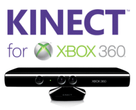 Click to learn about the Kinect Sensor for Xbox 360 game system
