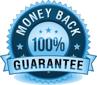 Graphic: 100% Money back guarantee