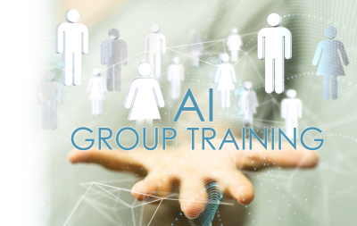 Photo: Team learning AI with ONLC.