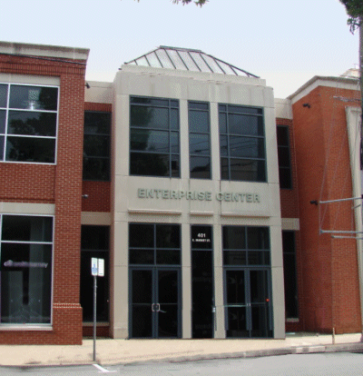 ONLC's computer training center in downtown Charlottesville, VA