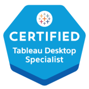 Tableau Desktop Specialist Certification