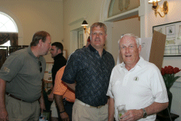 Ron Applegate and Franco Harris