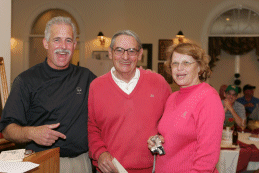 Bruce Gordon with Dick & Doris Alaimo